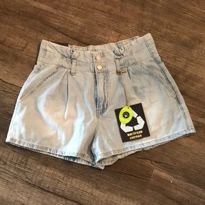 Indigo Rein Super High Rise Jean Shorts